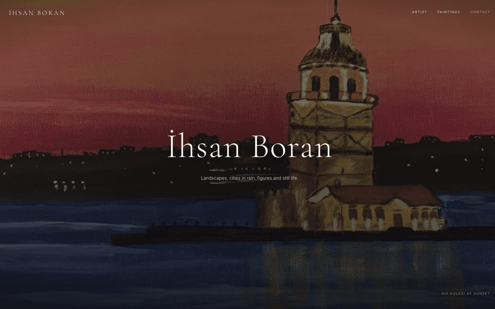 İhsan Boran, Paintings